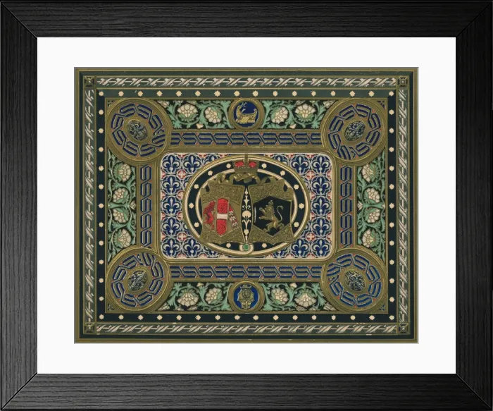Framed Print : An Album Cover by Girardet of Vienna, 1863. Artist: Robert Dudley Framed Print : An Album Cover by Girardet of Vienna, 1863. Artist: Robert Dudley