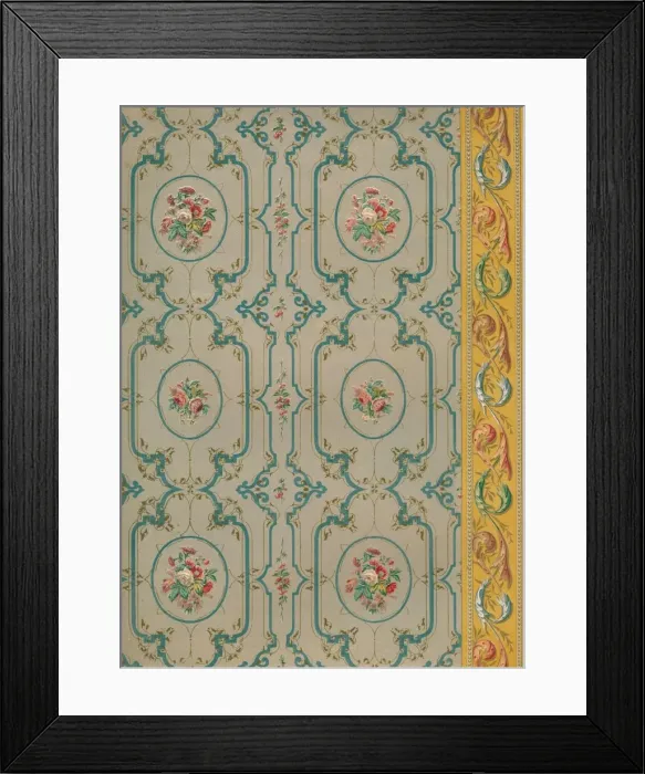Framed Print : Tapestry Hangings, 1893. Artist: Robert Dudley Framed Print : Tapestry Hangings, 1893. Artist: Robert Dudley