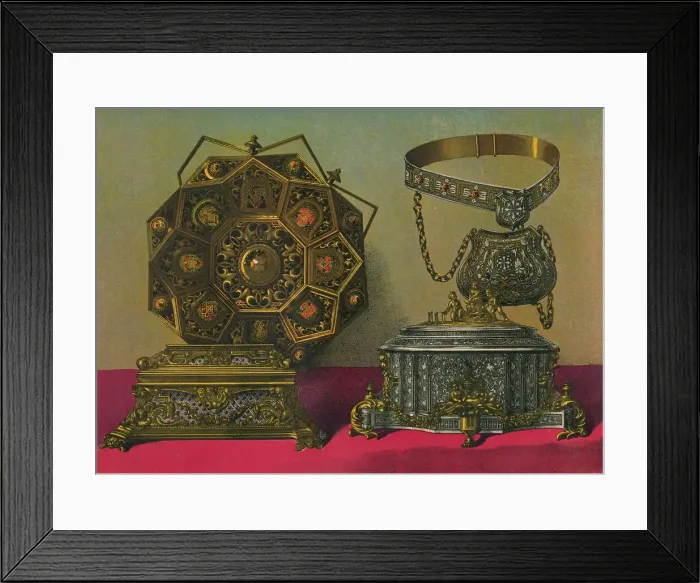 Framed Print : Ornamental Work, 1893. Artist: Robert Dudley Framed Print : Ornamental Work, 1893. Artist: Robert Dudley