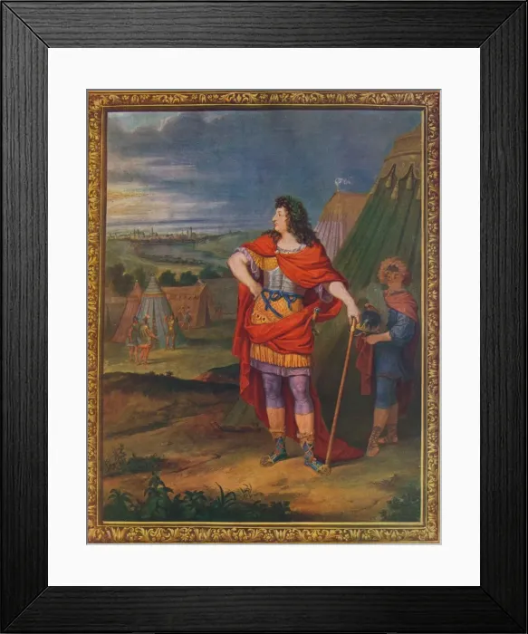 Framed Print : The King Louis XIV (as a Roman emperor), after 1678, (1939) Framed Print : The King Louis XIV (as a Roman emperor), after 1678, (1939)