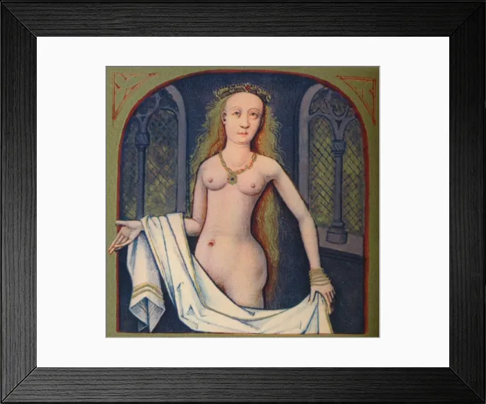 Framed Print : Junon - Deesse Des Royaumes, 1403, (1939). Artist: Master of Berrys Cleres Femmes Framed Print : Junon - Deesse Des Royaumes, 1403, (1939). Artist: Master of Berrys Cleres Femmes
