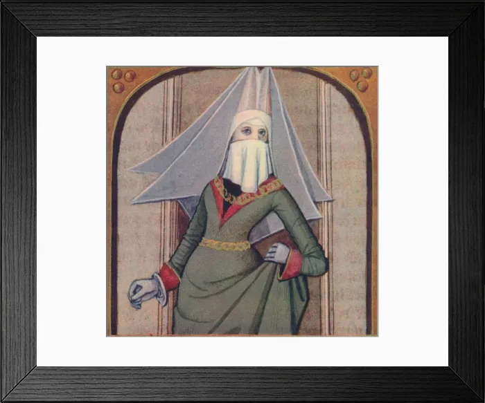 Framed Print : Poppee - Femme De Neron, 1403, (1939). Artist: Master of Berrys Cleres Femmes Framed Print : Poppee - Femme De Neron, 1403, (1939). Artist: Master of Berrys Cleres Femmes