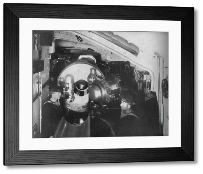 Framed Print : Inside the Barbette of a Battleship showing the opened breech of a 13 5 inch gun, 1914 Framed Print : Inside the Barbette of a Battleship showing the opened breech of a 13 5 inch gun, 1914