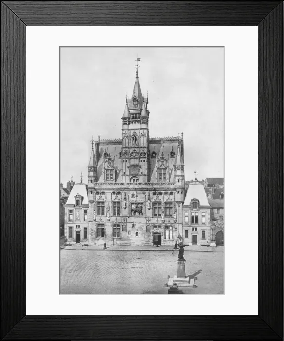 Framed Print : Compiegne: The Hotel de Ville, 1914 Framed Print : Compiegne: The Hotel de Ville, 1914