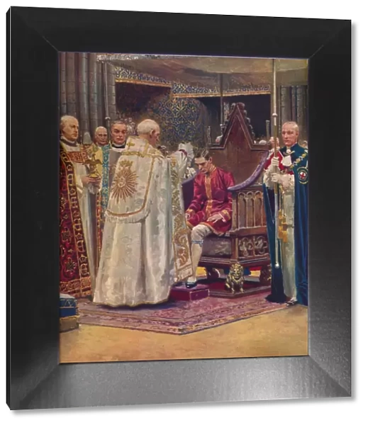 The Anointing: The Archbishop Making the Sign of the Cross on the Kings Head, 1937