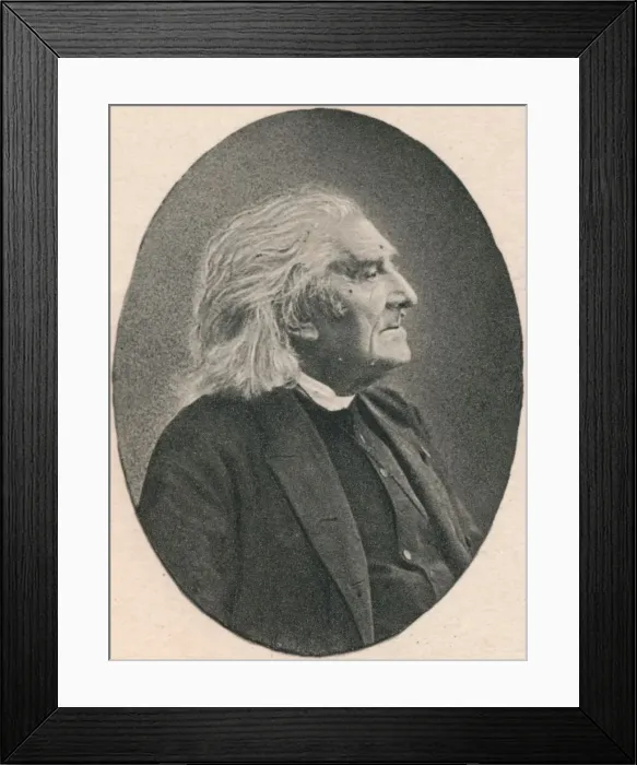 Framed Print : Liszt. 1895 Framed Print : Liszt. 1895