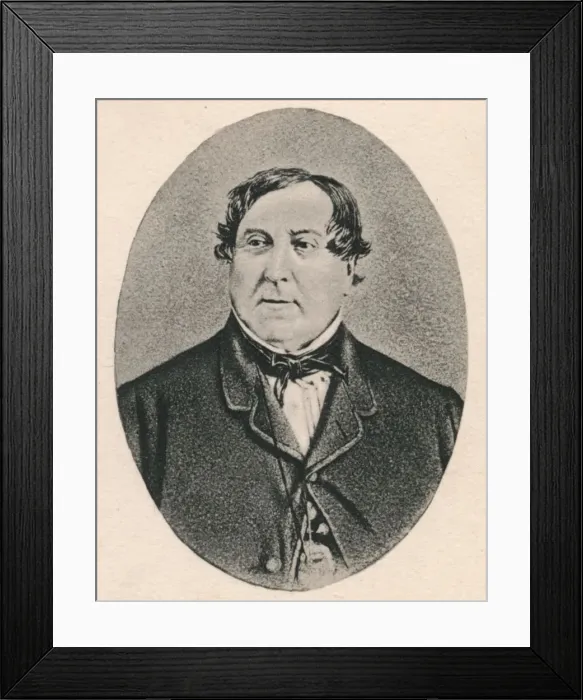 Framed Print : Rossini. 1895 Framed Print : Rossini. 1895