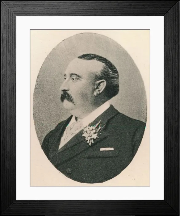 Framed Print : Ed. Lloyd. 1895 Framed Print : Ed. Lloyd. 1895