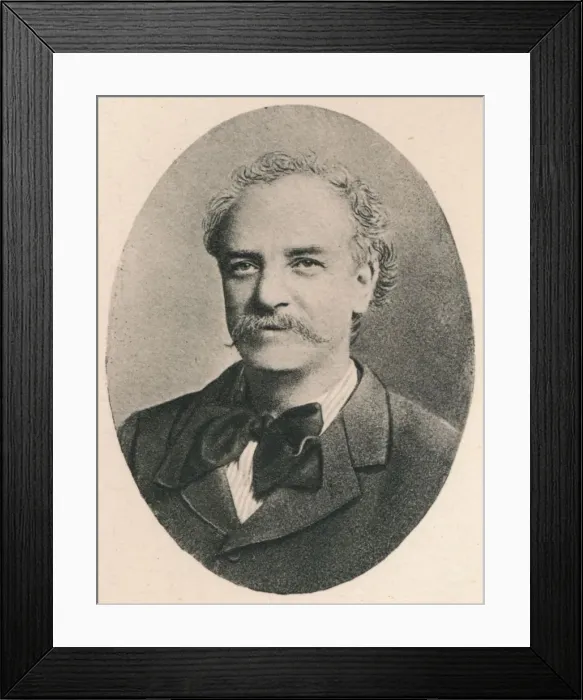 Framed Print : C. Santley. 1895 Framed Print : C. Santley. 1895