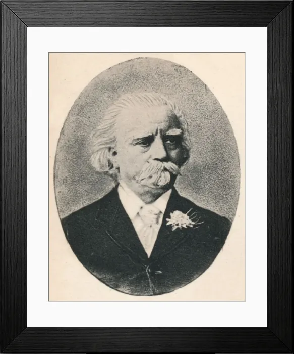 Framed Print : August Manns. 1895 Framed Print : August Manns. 1895