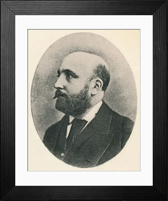 Framed Print : Sir A. C. Mackenzie. 1895 Framed Print : Sir A. C. Mackenzie. 1895