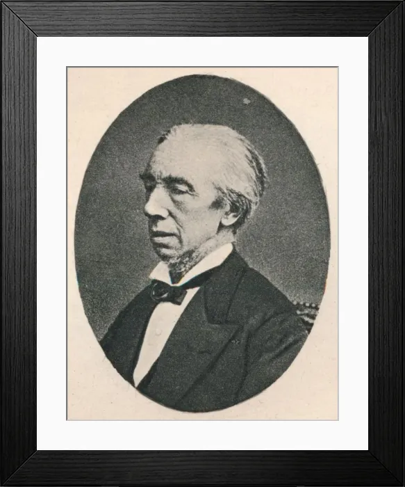 Framed Print : Sir G. Macfarren. c1884, (1895). Artist: Alexander Bassano Framed Print : Sir G. Macfarren. c1884, (1895). Artist: Alexander Bassano