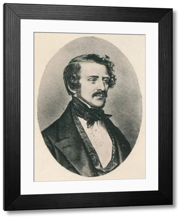 Framed Print : Donizetti. c1835, (1895) Framed Print : Donizetti. c1835, (1895)