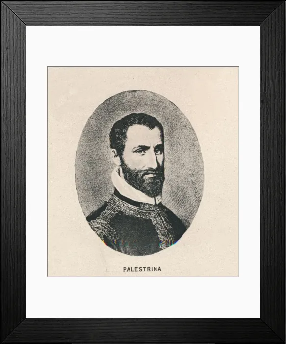 Framed Print : Palestrina. 1754, (1895) Framed Print : Palestrina. 1754, (1895)