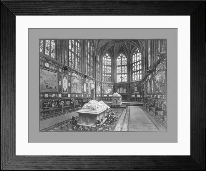 Framed Print : The Albert Memorial Chapel, Windsor, c1900. Artist: GW Wilson and Company Framed Print : The Albert Memorial Chapel, Windsor, c1900. Artist: GW Wilson and Company