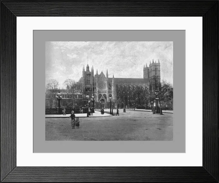 Framed Print : Westminster Abbey, London, c1900. Artist: FGO Stuart Framed Print : Westminster Abbey, London, c1900. Artist: FGO Stuart