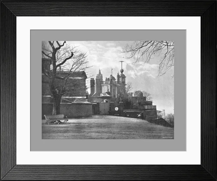 Framed Print : Greenwich Observatory, London, c1900. Artist: Paulton & Son Framed Print : Greenwich Observatory, London, c1900. Artist: Paulton & Son