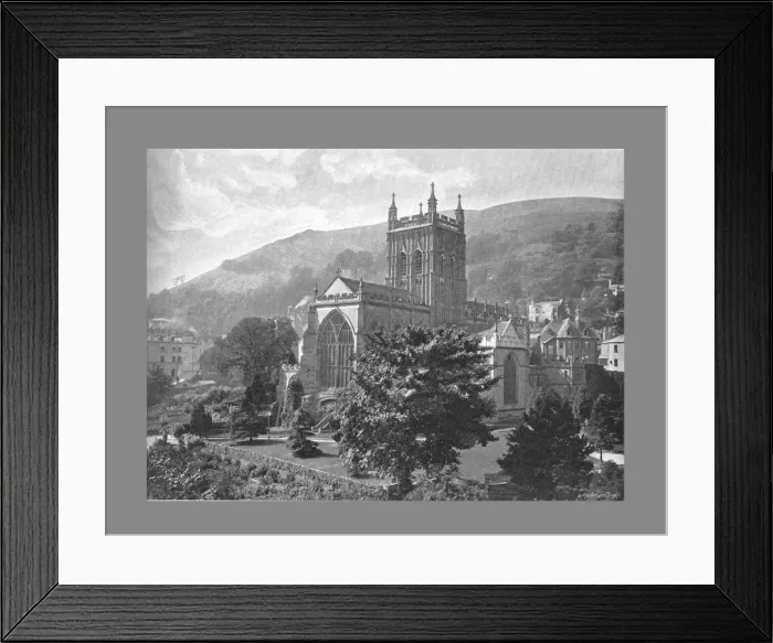Framed Print : Priory Church, Great Malvern, c1900. Artist: Harvey Barton Framed Print : Priory Church, Great Malvern, c1900. Artist: Harvey Barton