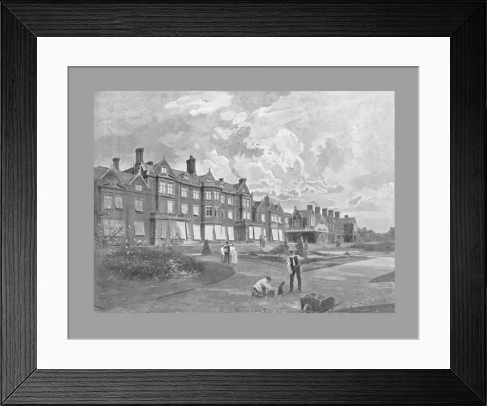 Framed Print : Sandringham House, c1900. Artist: T Smith & Sons Framed Print : Sandringham House, c1900. Artist: T Smith & Sons