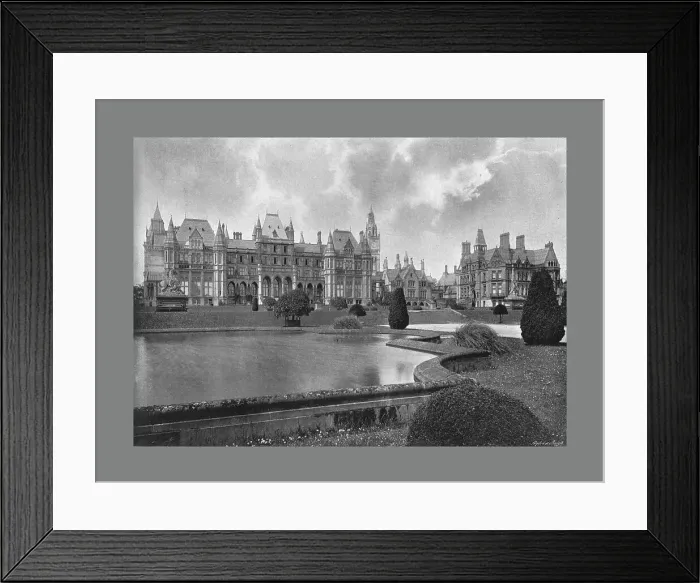 Framed Print : Eaton Hall, c1900. Artist: Catherall & Pritchard Framed Print : Eaton Hall, c1900. Artist: Catherall & Pritchard