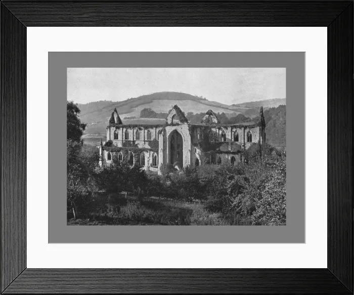 Framed Print : Tintern Abbey, c1900. Artist: Valentine & Sons Framed Print : Tintern Abbey, c1900. Artist: Valentine & Sons