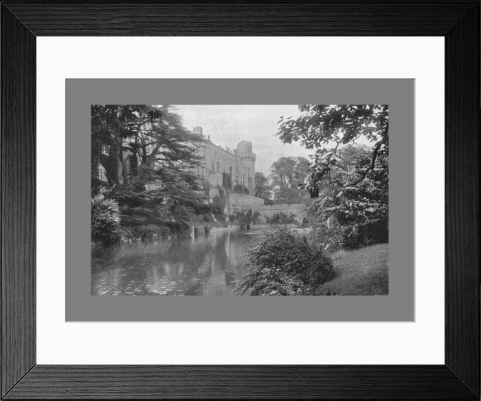 Framed Print : Warwick Castle, c1900. Artist: Frith & Co Framed Print : Warwick Castle, c1900. Artist: Frith & Co