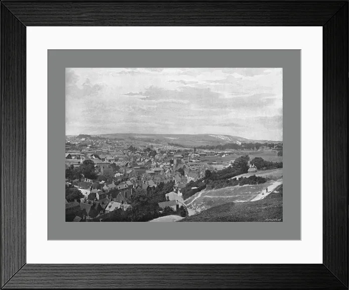Framed Print : Lewes, Sussex, c1900. Artist: Frith & Co Framed Print : Lewes, Sussex, c1900. Artist: Frith & Co