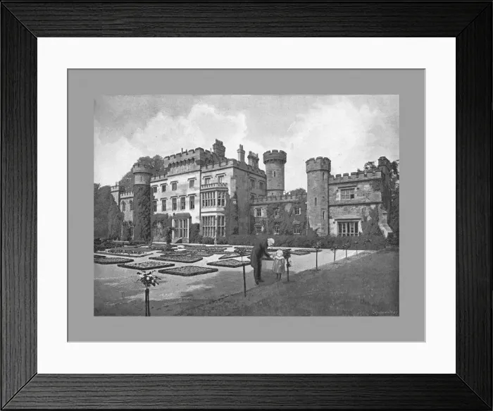 Framed Print : Hawarden Castle, c1900. Artist: Catherall & Pritchard Framed Print : Hawarden Castle, c1900. Artist: Catherall & Pritchard