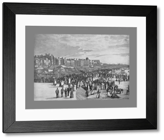 Framed Print : Marine Park, Southport, c1900. Artist: Valentine & Sons Framed Print : Marine Park, Southport, c1900. Artist: Valentine & Sons
