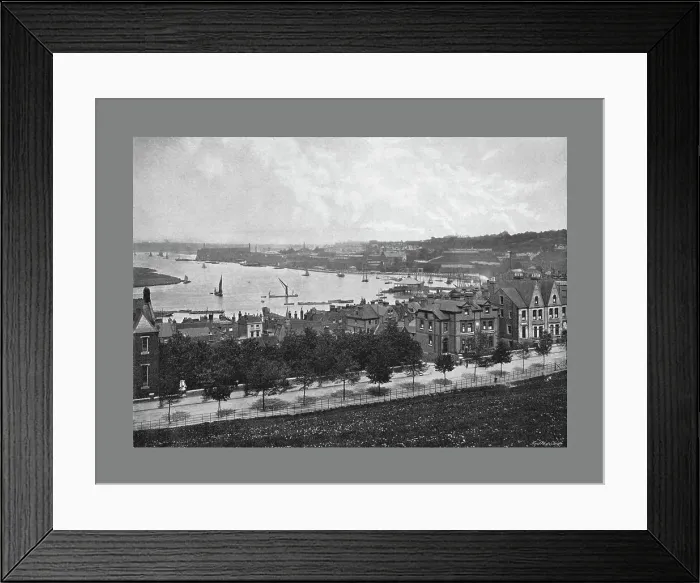 Framed Print : Chatham, c1900. Artist: Poulton & Co Framed Print : Chatham, c1900. Artist: Poulton & Co