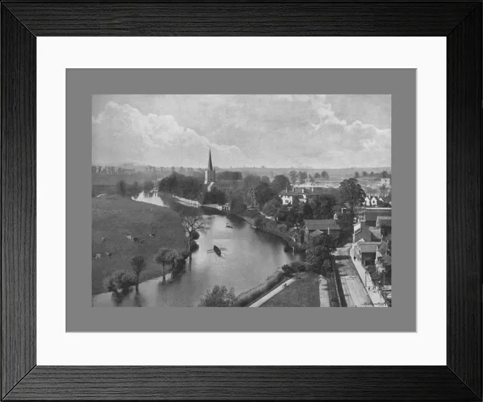 Framed Print : Stratford-on-Avon, c1900. Artist: Harvey Barton Framed Print : Stratford-on-Avon, c1900. Artist: Harvey Barton