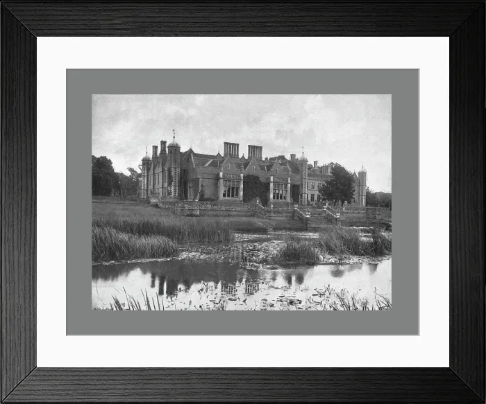 Framed Print : Charlecote Hall, c1900. Artist: Harvey Barton Framed Print : Charlecote Hall, c1900. Artist: Harvey Barton
