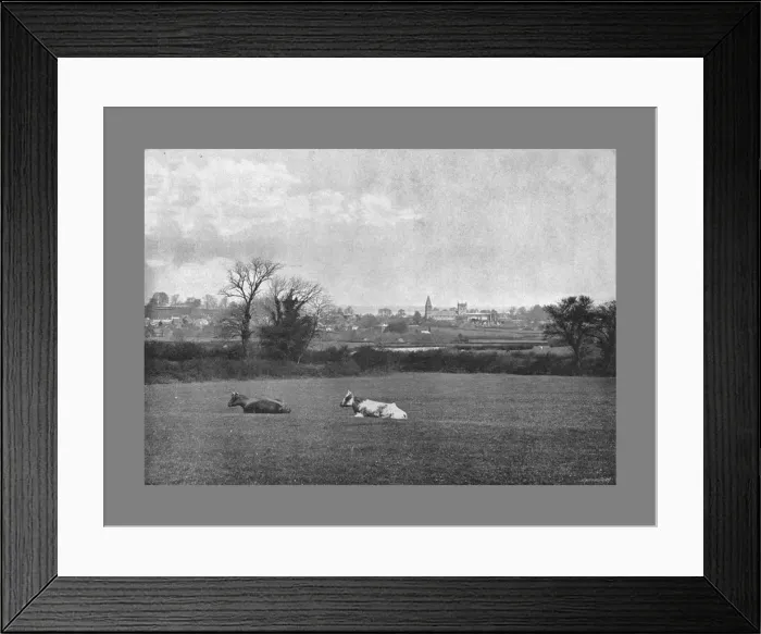 Framed Print : Southwell, c1900. Artist: HJ Bliss Framed Print : Southwell, c1900. Artist: HJ Bliss