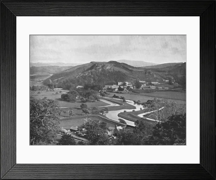 Framed Print : Ffestiniog Valley, c1900. Artist: Carl Norman Framed Print : Ffestiniog Valley, c1900. Artist: Carl Norman