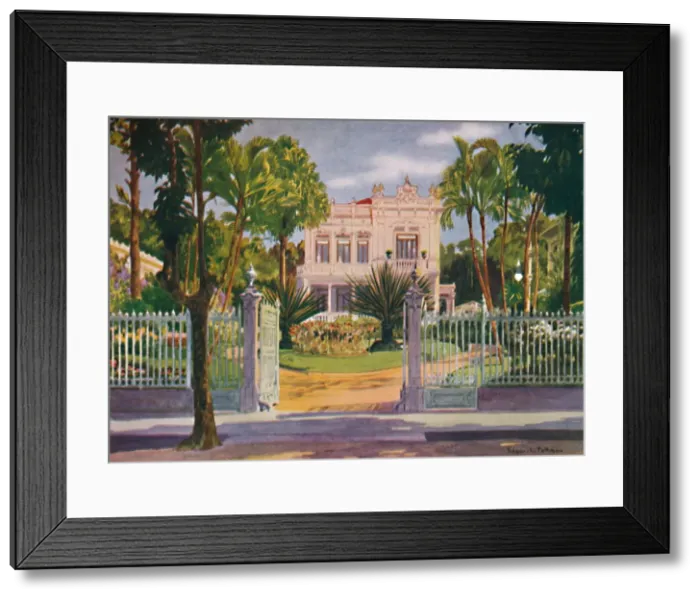 Framed Print : Residence of Count Paulo de Frontin, Petropolis, 1914. Artist: Edgar L Pattison Framed Print : Residence of Count Paulo de Frontin, Petropolis, 1914. Artist: Edgar L Pattison
