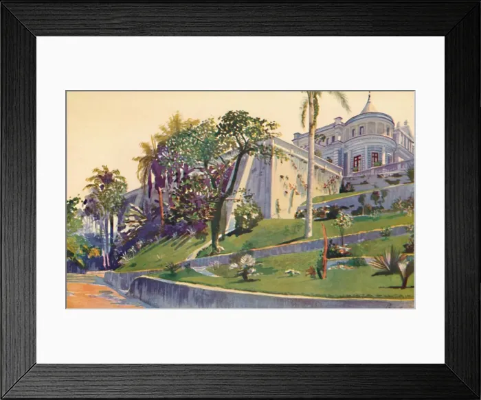 Framed Print : Residence of Senator General Pinheiro Machado, 1914 Framed Print : Residence of Senator General Pinheiro Machado, 1914