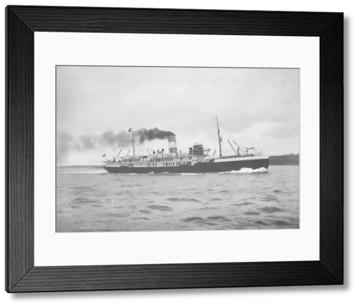 Framed Print : The Brazilian Lloyd, SS Para. 1914 Framed Print : The Brazilian Lloyd, SS Para. 1914