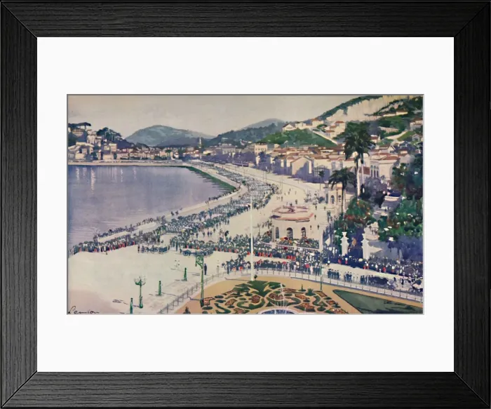 Framed Print : The Praia da Lapa and Praca da Gloria, 1914 Framed Print : The Praia da Lapa and Praca da Gloria, 1914