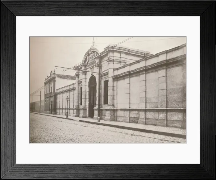 Framed Print : Rio Police: Entrance to the House of Correction, 1914 Framed Print : Rio Police: Entrance to the House of Correction, 1914