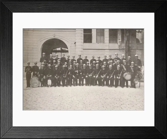Framed Print : The Band of the Rio Fire Brigade, 1914 Framed Print : The Band of the Rio Fire Brigade, 1914