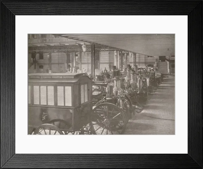 Framed Print : A Corner of the Rio Fire Brigades Head-quarters, 1914 Framed Print : A Corner of the Rio Fire Brigades Head-quarters, 1914