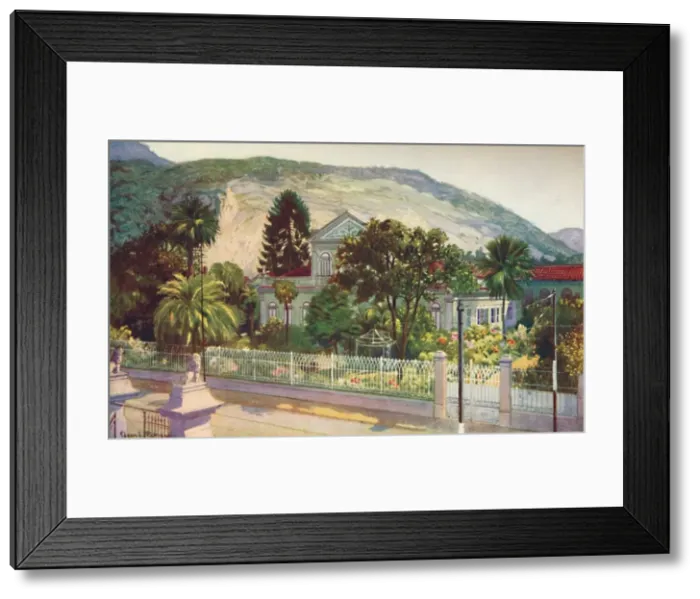 Framed Print : Residence of Senator Ruy Barboza, Rua Sao Clemente, 1914 Framed Print : Residence of Senator Ruy Barboza, Rua Sao Clemente, 1914
