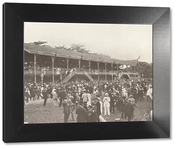A portion of the Derby Club Racecourse Enclosure, 1914