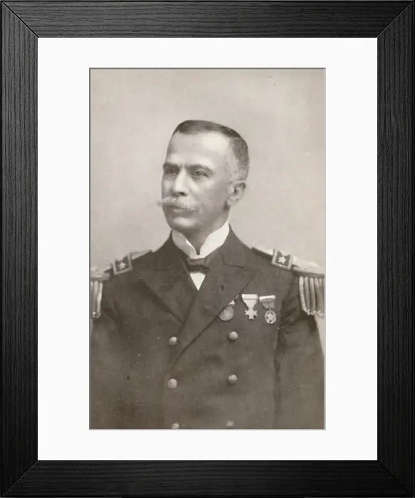 Framed Print : H. E. Admiral Alexandrino de Alencar, 1914