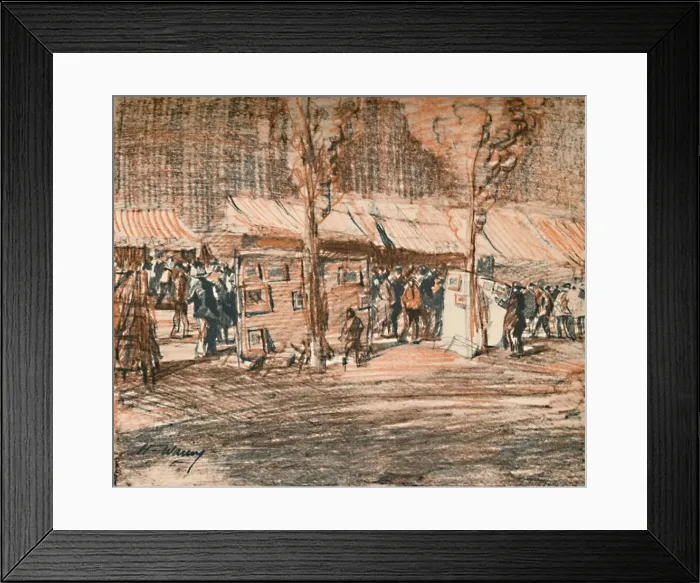 Framed Print : The Daub Fair A monstrous jumble sale, c1927, (1927). Artist: Henry Franks Waring Framed Print : The Daub Fair A monstrous jumble sale, c1927, (1927). Artist: Henry Franks Waring