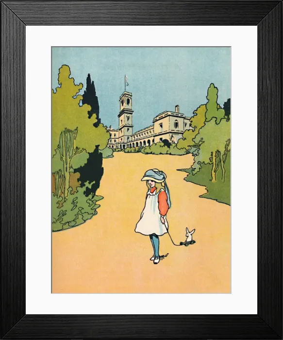 Framed Print : The Governor-Generals House, Melbourne, 1912. Artist: Charles Robinson Framed Print : The Governor-Generals House, Melbourne, 1912. Artist: Charles Robinson