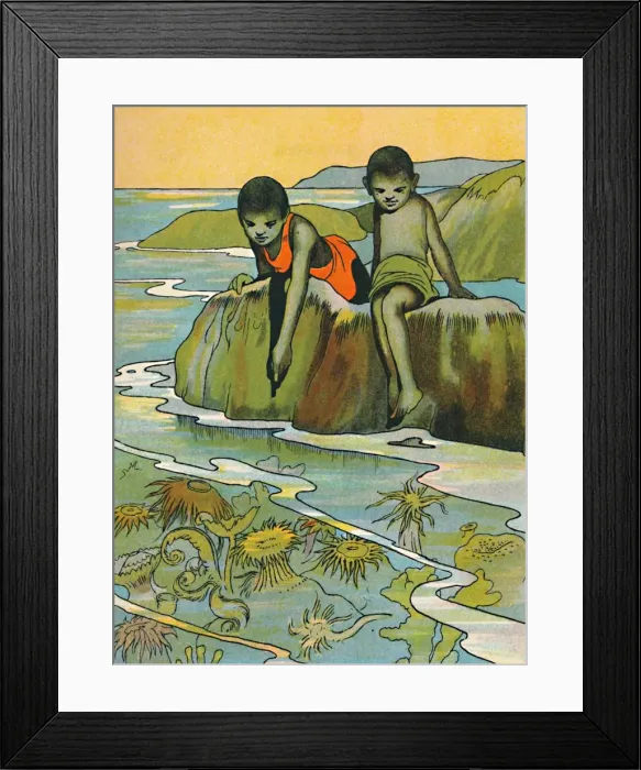 Framed Print : A Garden in the Sea, 1912. Artist: Charles Robinson Framed Print : A Garden in the Sea, 1912. Artist: Charles Robinson