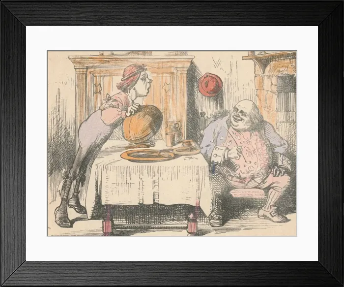Framed Print : Third of the Father William series, 1889. Artist: John Tenniel Framed Print : Third of the Father William series, 1889. Artist: John Tenniel