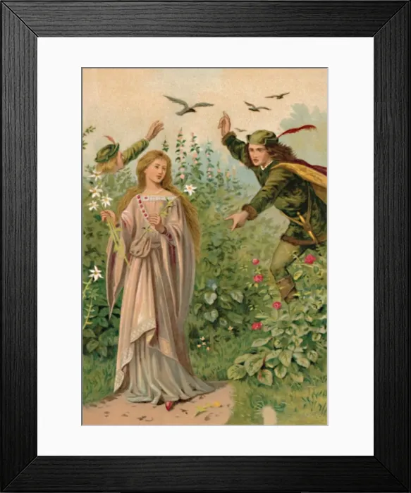 Framed Print : The Brothers and their Sister, 1901. Artist: Edward Henry Wehnert Framed Print : The Brothers and their Sister, 1901. Artist: Edward Henry Wehnert