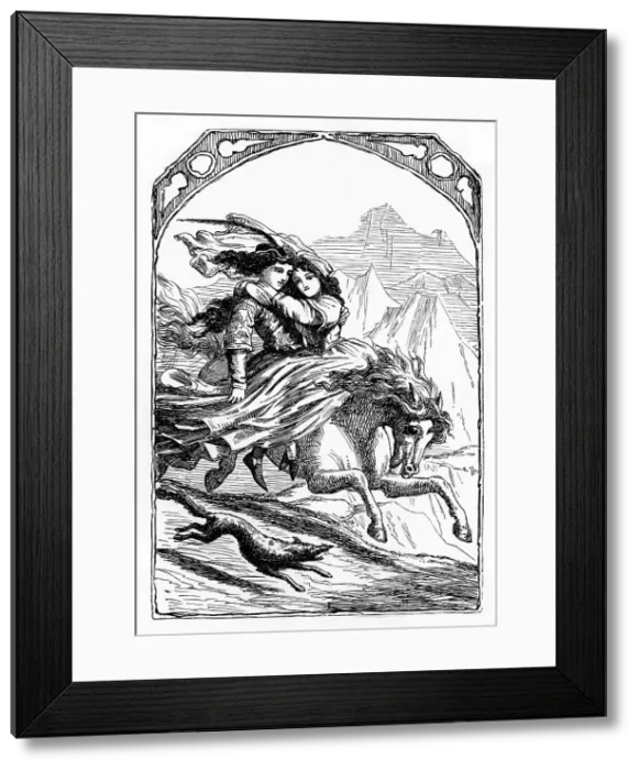 Framed Print : The Golden Bird, 1901. Artist: Edward Henry Wehnert Framed Print : The Golden Bird, 1901. Artist: Edward Henry Wehnert